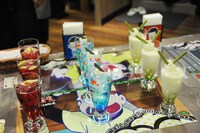 店内で提供されるドリンクの一部。