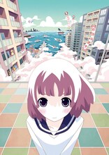 久米田康治「クメショート」カット