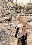 「ニーナさんの魔法生活」のカラーカット。