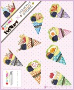 クレープの巻紙のうち1種。