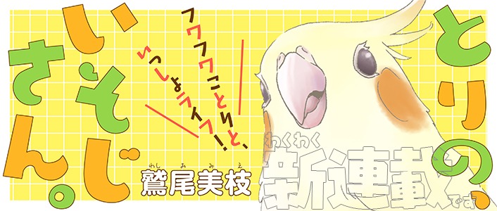 「とりの、いそじさん。」のバナー。