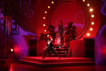 舞台「ノラガミ－神と願い－」ゲネプロの様子。