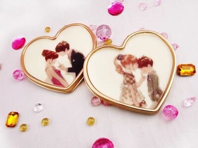 Patisserie Swallowtailとコラボしたバレンタインチョコレートのイメージ。