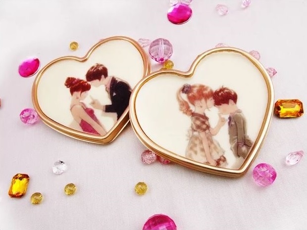 Patisserie Swallowtailとコラボしたバレンタインチョコレートのイメージ。