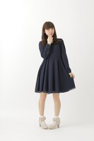 さくら柄ワンピース