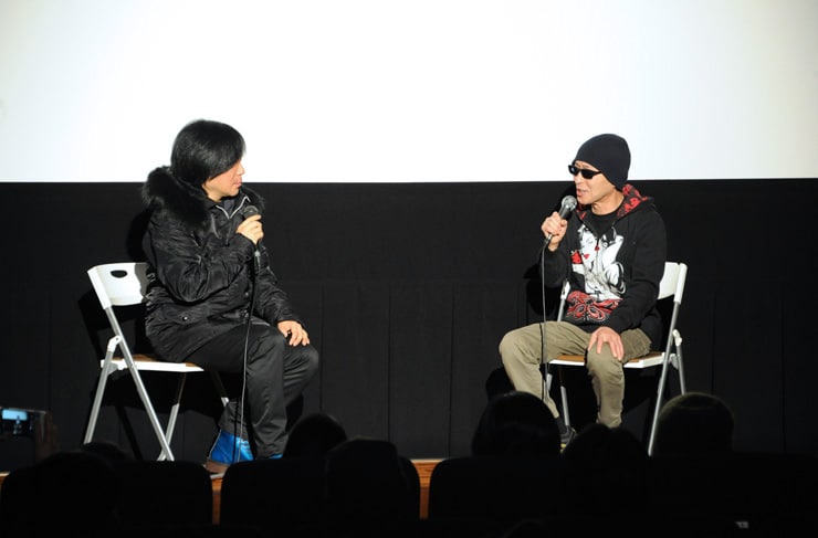 遠藤ミチロウ、監督作トークイベントで上條淳士の「かわいい」発言に大照れ