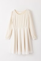 さくら柄ワンピース