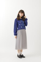 SLEEPのカードプルオーバーニット