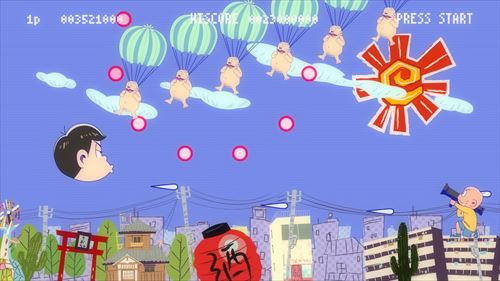 「おそ松さん」ショートフィルム#2「OSOMATSU BLASTER」場面カット
