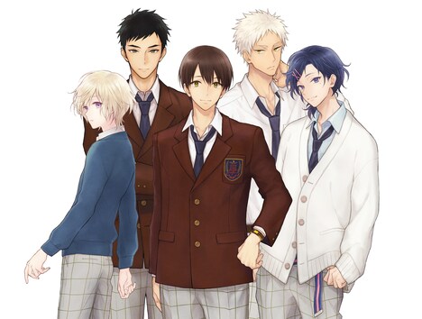 オリジナル版「サンリオ男子」ビジュアル(c)2015,2016 SANRIO CO.,LTD. 著作：株式会社サンリオ