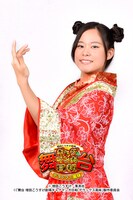 楊夏妃役の三澤宥奈。