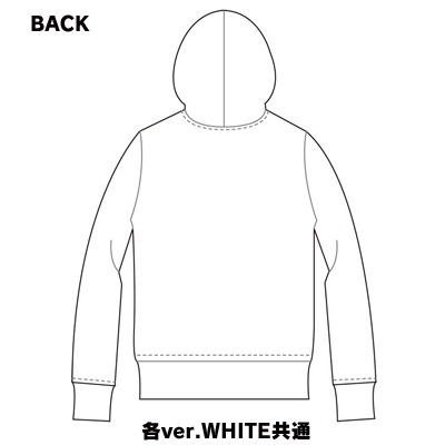 [CxW]×[P&D] 春道ガチャドラ プルパーカー