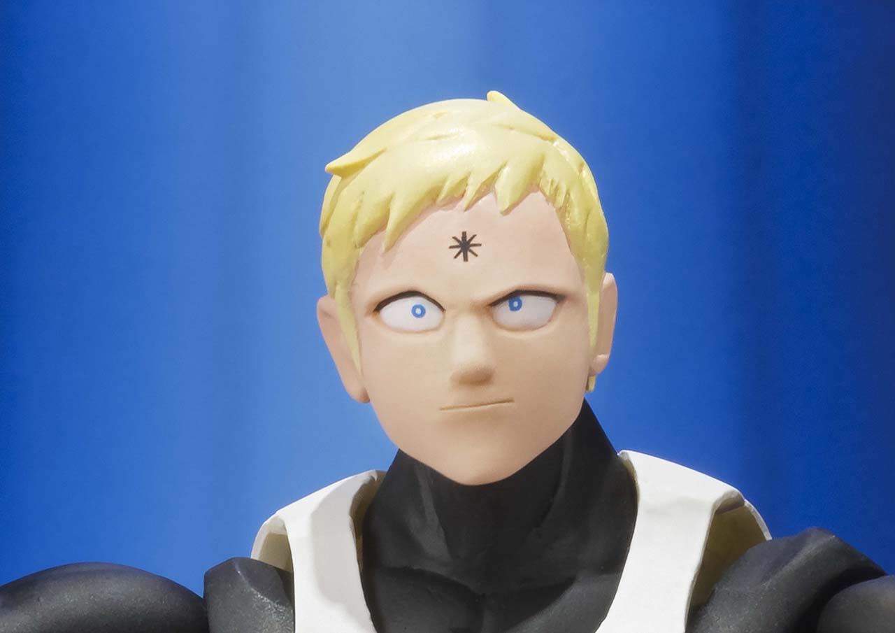 「S.H.Figuarts キン肉マングレート」の頭部差し替えパーツ、テリーマン。
