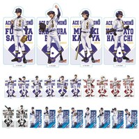 「スタンディングアクリルキーホルダー」のラインナップ。