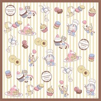 ガーゼハンカチ スイーツ柄