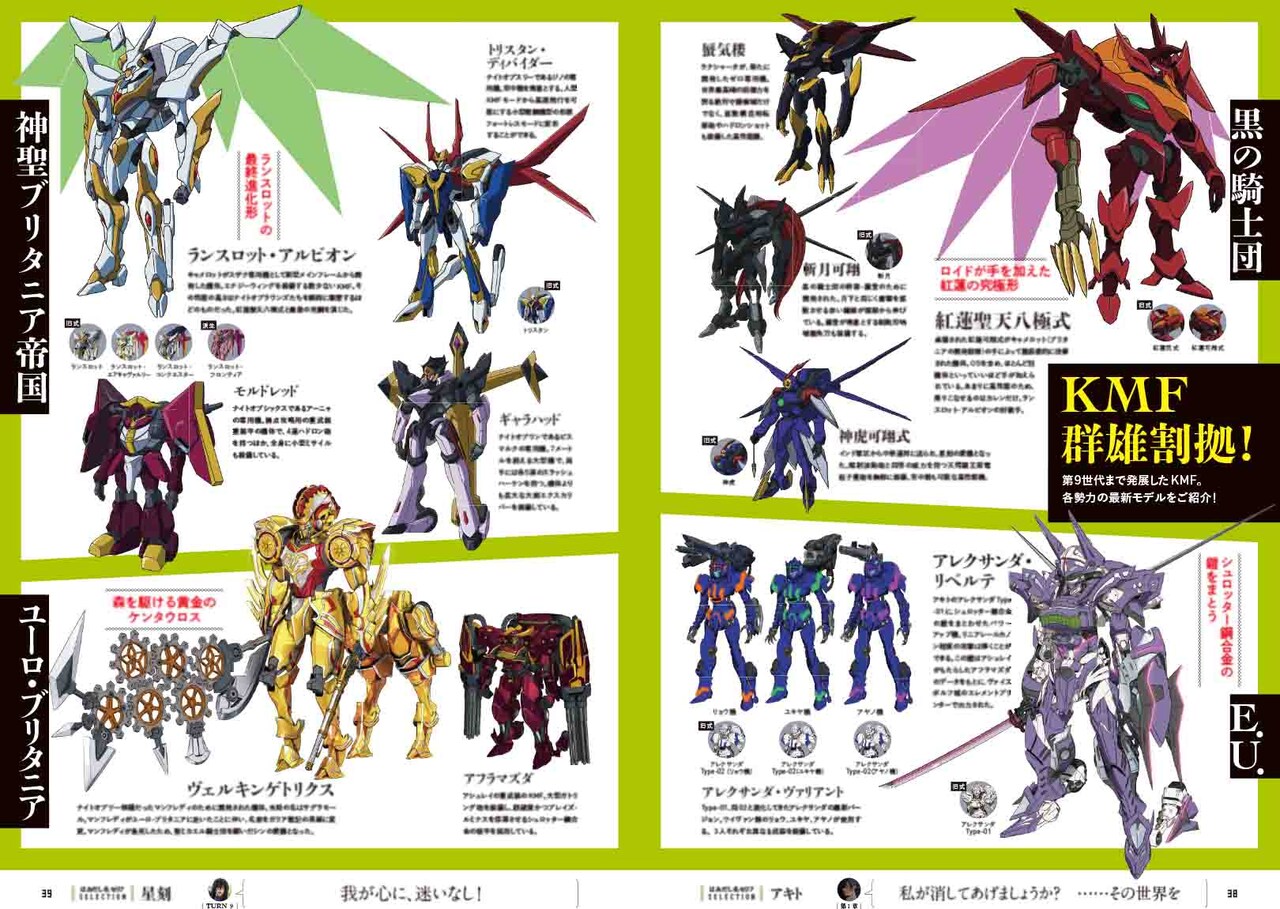 誌面サンプル - コードギアスの歴史が丸ごと1冊に！アキト
