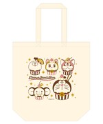 トートバッグ カップケーキ柄