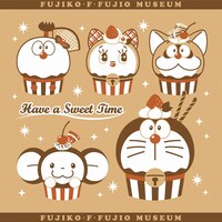 ハンドタオル カップケーキ柄