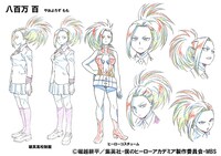 八百万百の設定画。