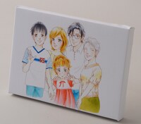 「光とともに…～自閉症児を抱えて～」完結記念特製キャンパスパネル。