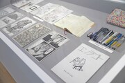 「エソラゴト」の展示。