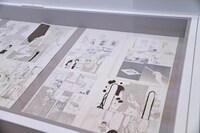 「かくかくしかじか」の展示。