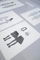 「淡島百景」の展示。