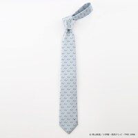 表メガネ　裏鍵穴 ネクタイ スカイブルー（コナン）