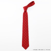 表モノクル　裏クローバー ネクタイ レッド（怪盗キッド）