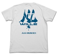 「WILLE Tシャツ」のホワイトカラー。