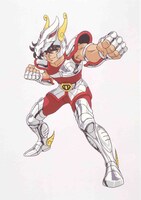 アニメ版・ペガサス星矢の青銅聖衣（参考画像）