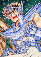 原作版・ペガサス星矢の青銅聖衣（参考画像）