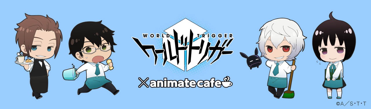 コラボカフェのビジュアル。