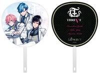 THRIVEのうちわ。