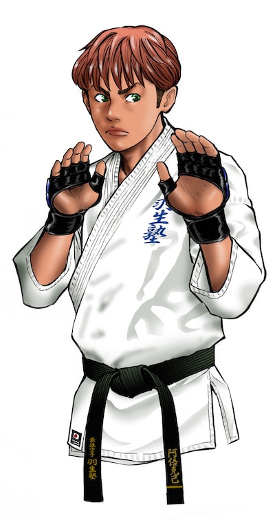 野部優美「ランブル・フィスト」カット