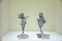 メディコスブースにて展示されていた「がっこうぐらし！ 」のフィギュア。