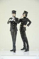 メディコスブースにて展示されていた「ライチ☆光クラブ」のフィギュア。