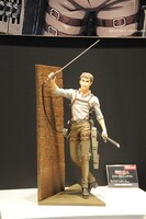 ユニオンクリエイティブブースにて展示されていた「進撃の巨人」に登場するジャン・キルシュタインのフィギュア。