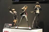 ユニオンクリエイティブブースにて展示されていた「PSYCHO-PASS サイコパス」のフィギュア。