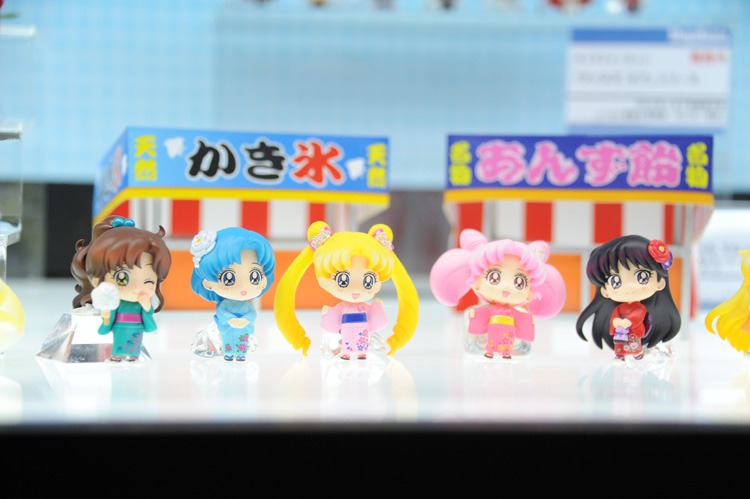 メガハウスブースにて展示されていた「美少女戦士セーラームーン」のアイテム。