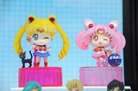 メガハウスブースにて展示されていた「美少女戦士セーラームーン」のアイテム。