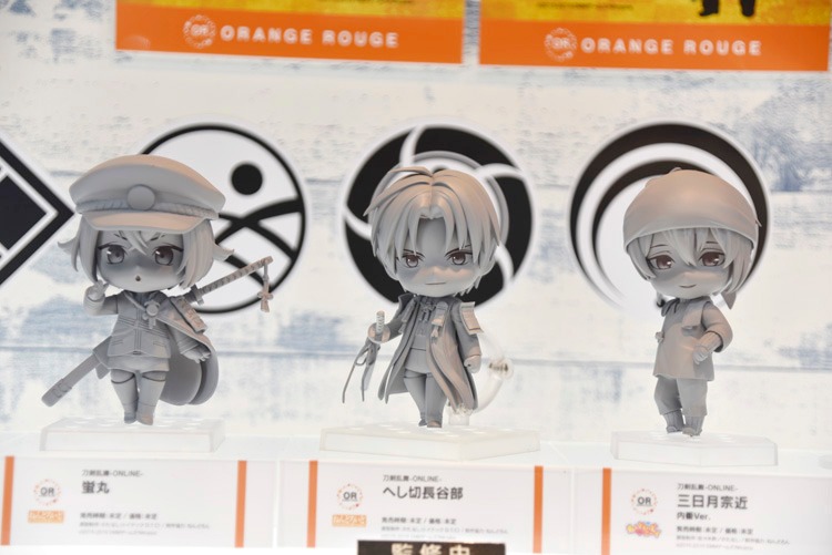 「刀剣乱舞-ONLINE-」の「ねんどろいど」シリーズ。