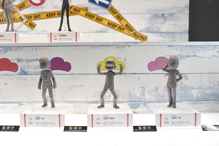 「おそ松さん」の「figma」シリーズ。