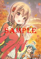 ゲーマーズ特典「ひなこのーと」のブロマイド。