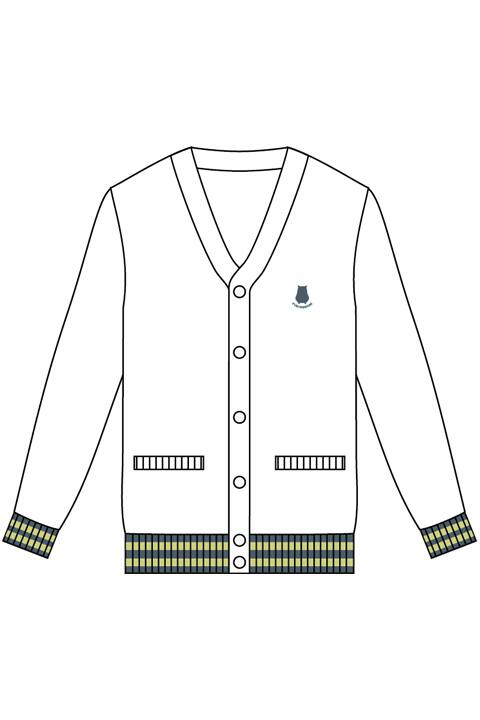 ハイキュー 梟谷学園高校イメージしたカーディガン フクロウの刺繍入り コミックナタリー