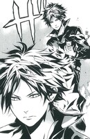 主人公の1人・アキラ（CV.近藤孝行）。