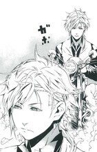 主人公の1人・サクヤ（CV.小野大輔）。