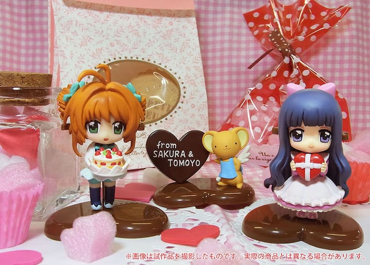 CCさくら」新フィギュア、苺のケーキ持った桜がチョコに乗って登場 