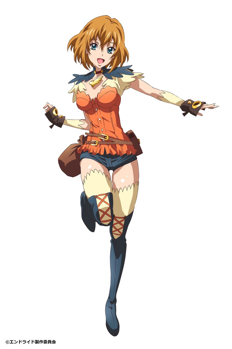 萩原一至キャラクター原案によるアリシア。(c)エンドライド製作委員会