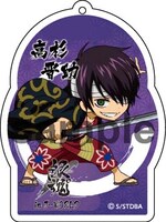 「将軍家ガラポン」でもらえるアクリルストラップ。